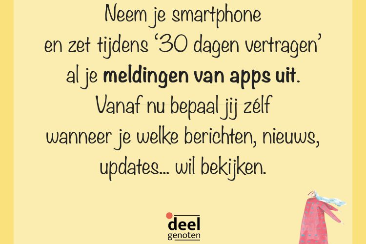 #2 Zet je meldingen van apps uit