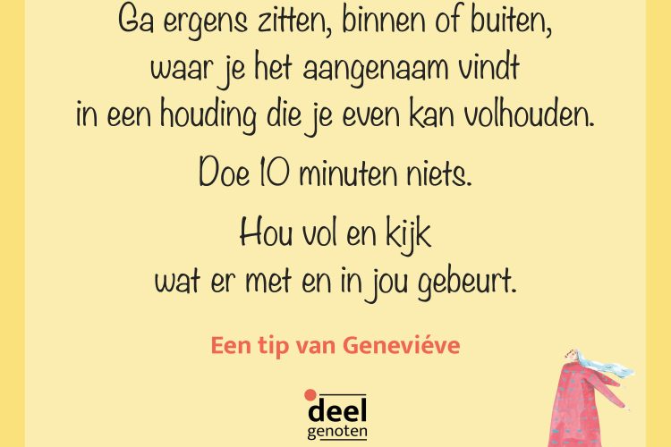 #12: 10 minuten niets